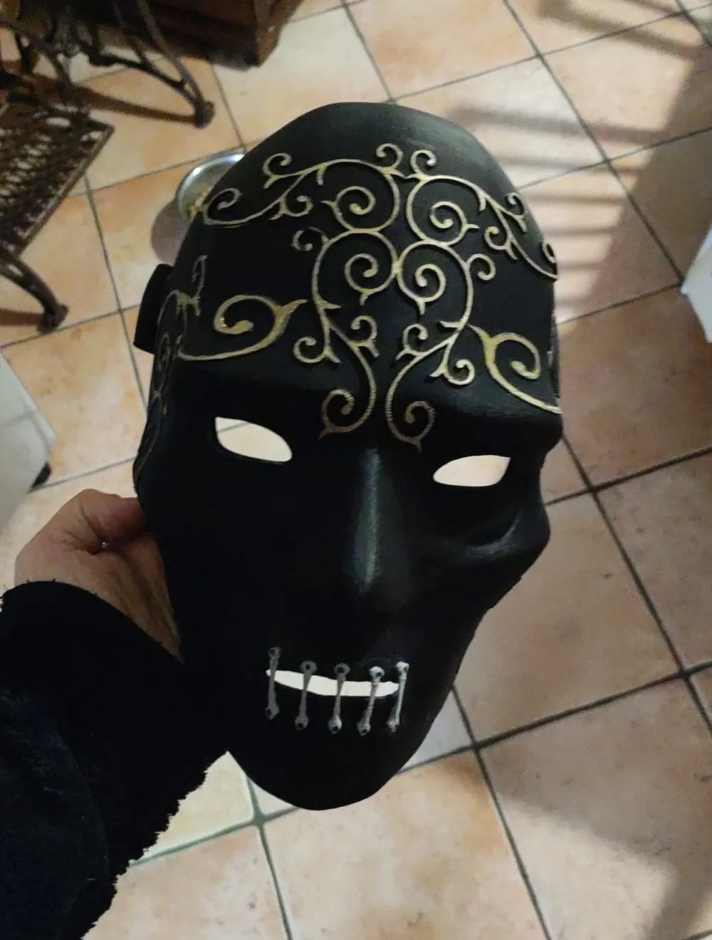 death eater mask, another view - Skull & Horror Masks, wizard