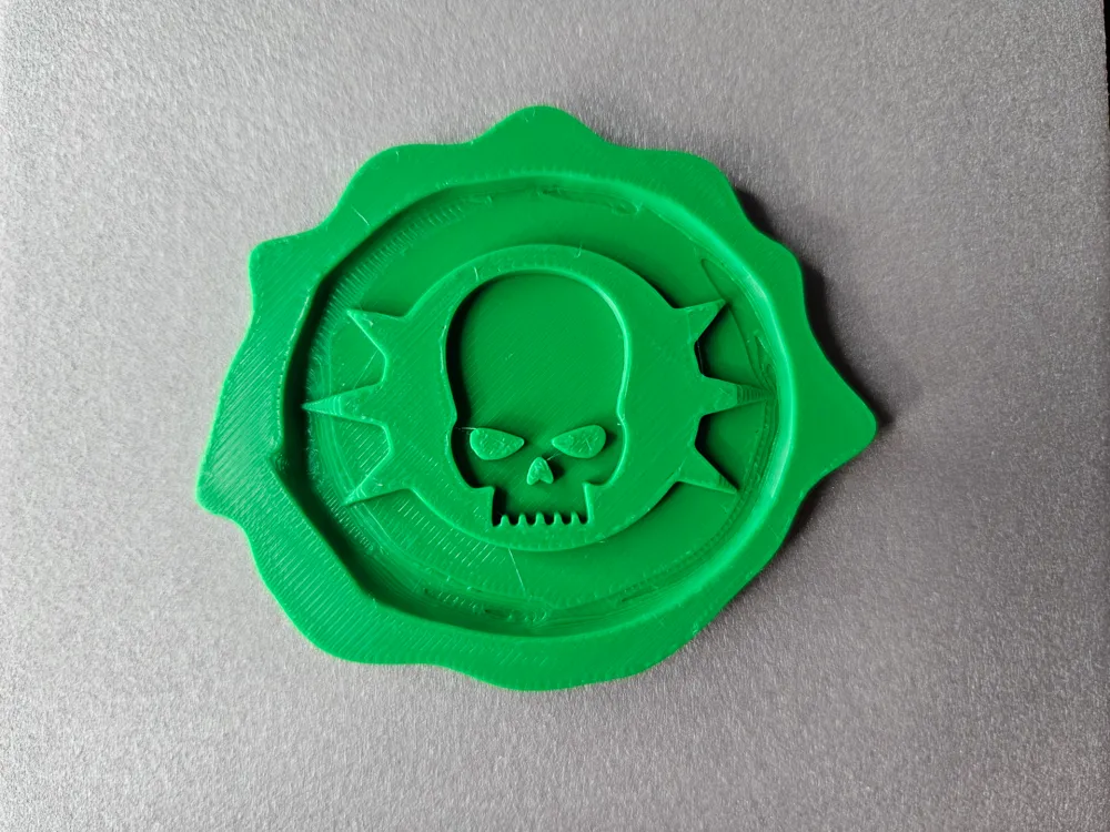 Death Guard Purity Seal, photo 2 of 4 - Death Guard Purity Seal Props & Cosplays