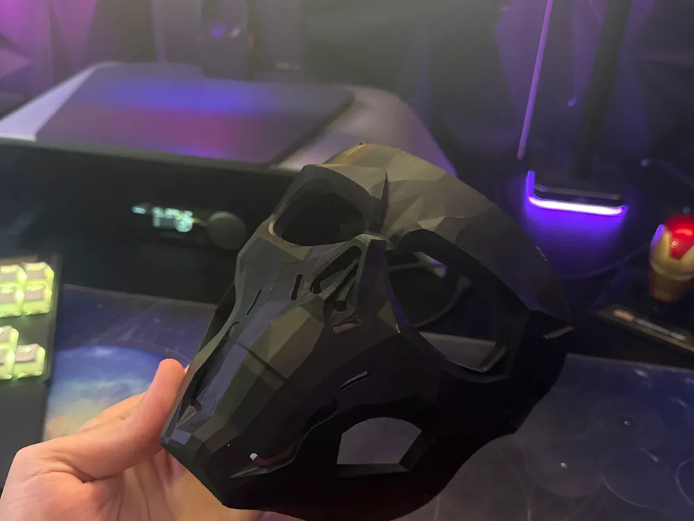 Death Shadow Escape from tarkov mask, another view - Skull & Horror Masks, Props & Cosplay