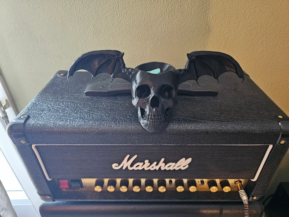 A7X - Skull guitar pick Bowl, photo 2 of 4 - Plates, Bowls & Serving Trays, avenged sevenfold