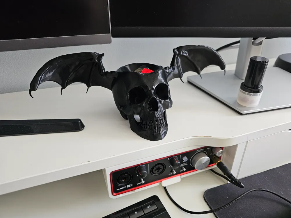 A7X - Skull guitar pick Bowl, photo 4 of 4 - Plates, Bowls & Serving Trays, sevenfold