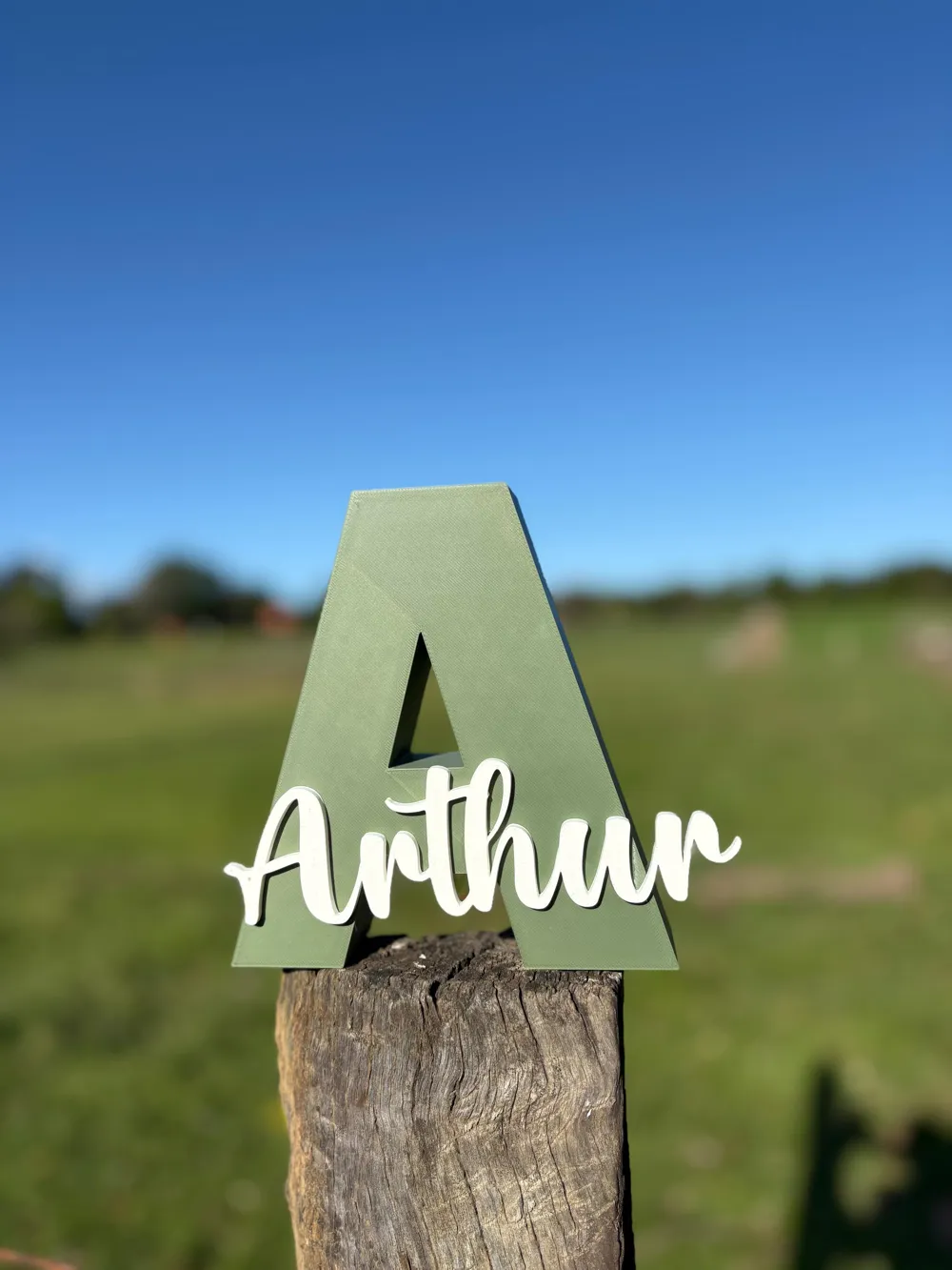 Decorative Name Sign - Customizable, photo 4 of 4 - Custom & Name Signs, Home Decor Items