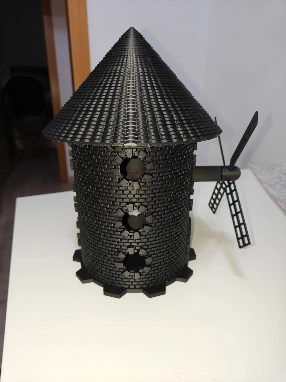 Molino de Viento Decorativo / Decorative Windmill, photo 2 of 4 - Molino de Viento Decorativo / Decorative Windmill Household