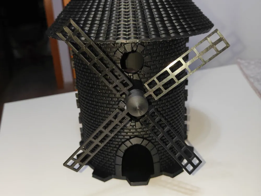 Molino de Viento Decorativo / Decorative Windmill, photo 4 of 4 - Molino de Viento Decorativo / Decorative Windmill Household