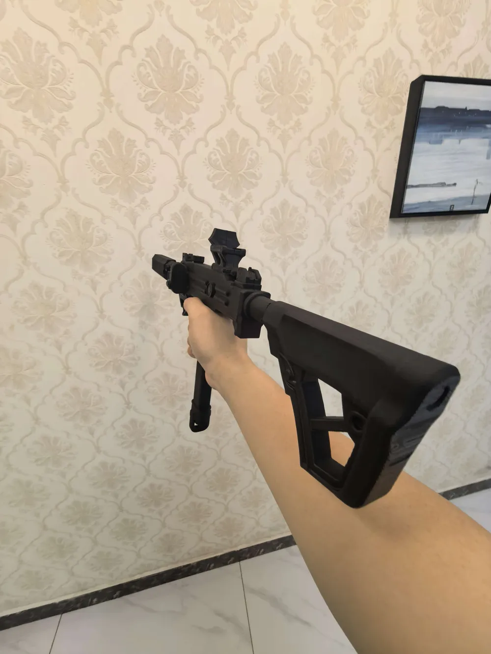 Delta Force Modified Uzi Prop, 1:1, photo 4 of 5 - Movie & Game Replica Props, Toy