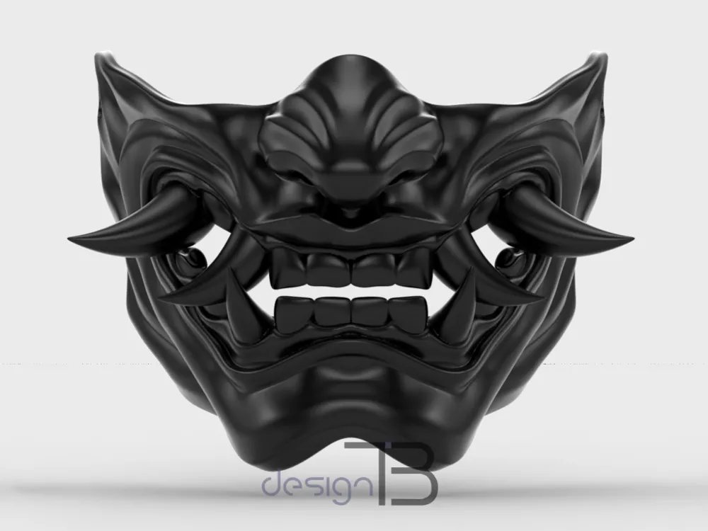 Demon Mask - half face