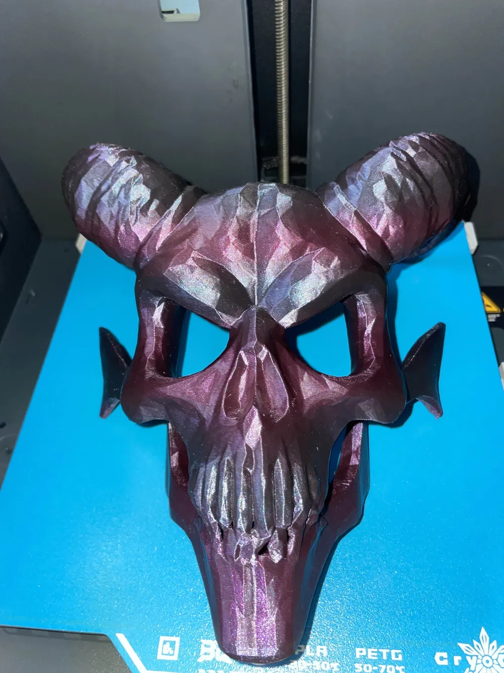 Demon skull mask, photo 2 of 4 - Skull Masks, Halloween