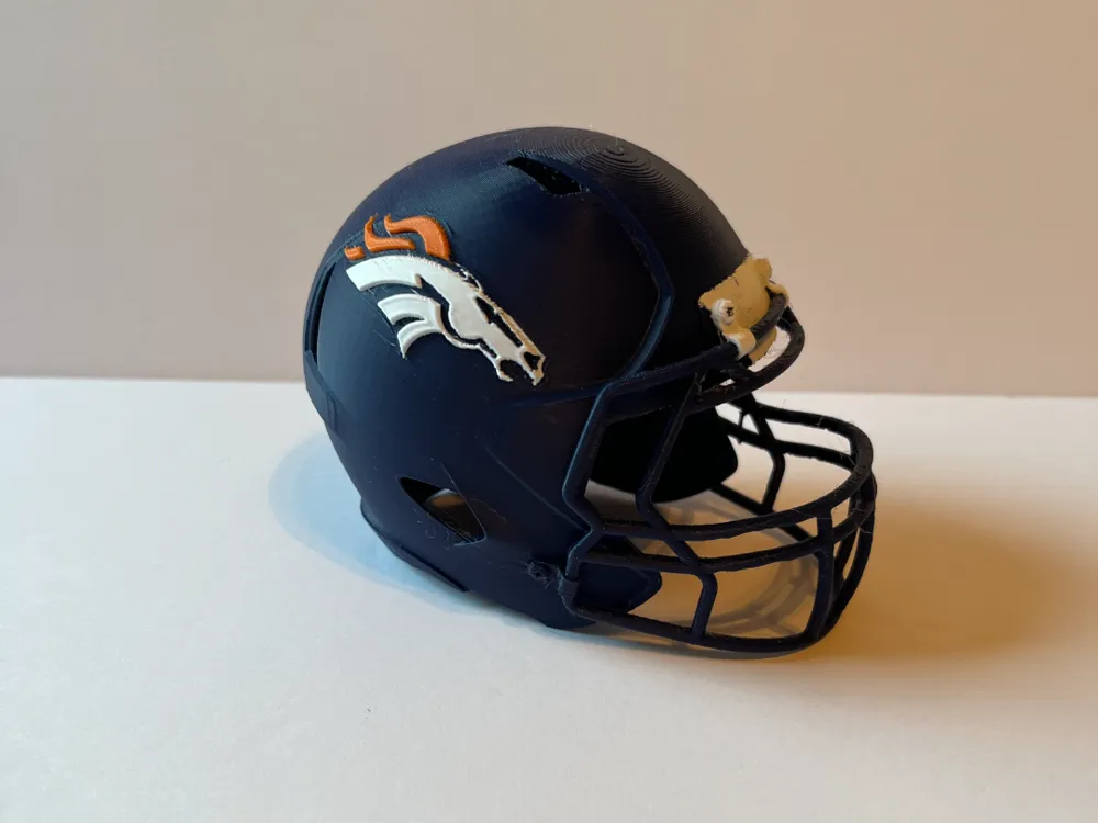 Denver Broncos Football Helmet - Football Accessories, in stock