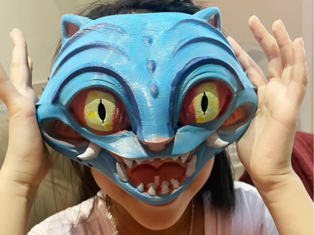 Derby Tiger Mask KPOP Demon Cosplay FREE