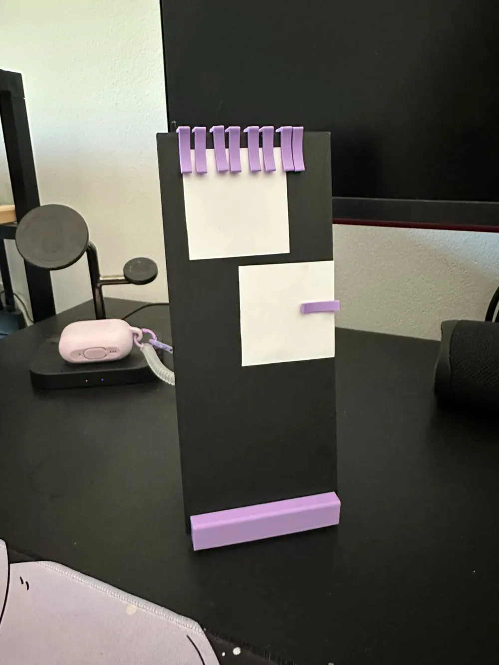 Desk Memo/Note Stand, photo 2 of 4 - Desk Memo/Note Stand Household