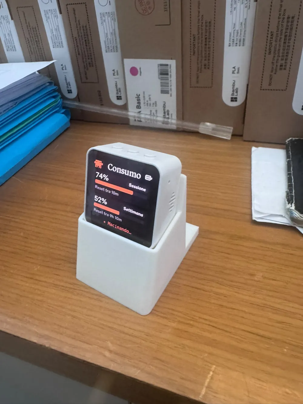 Desk Stand Waveshare ESP32-C6-Touch-AMOLED-2.16 v1, photo 3 of 4 - Desk Stand Waveshare ESP32-C6-Touch-AMOLED-2.16 v1 Tools