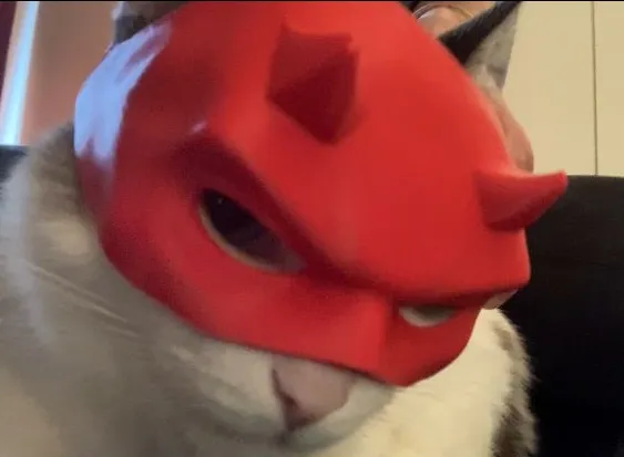 Devil / Daredevil Cat Mask