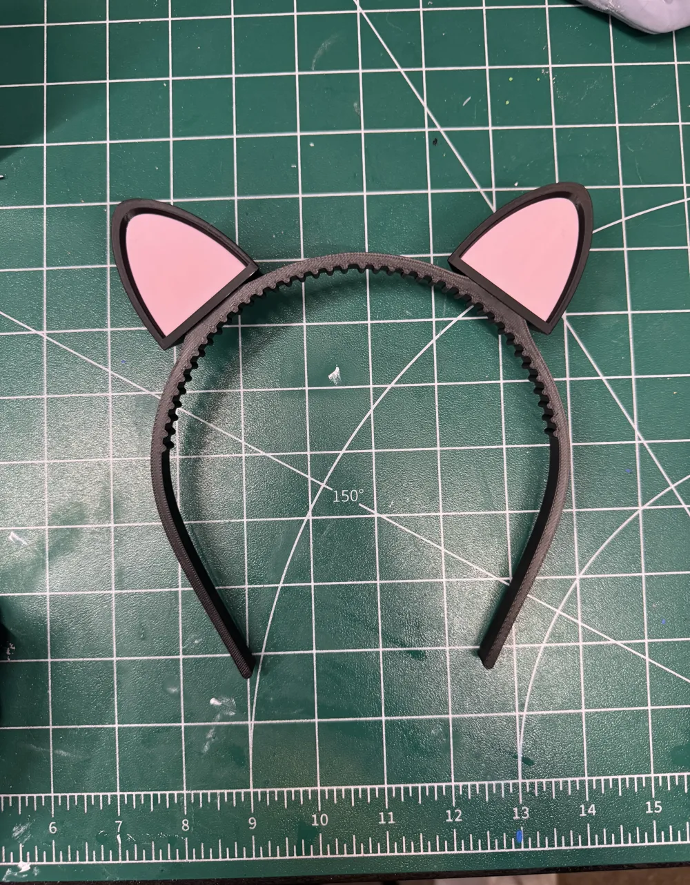 Devil horns V2 - Modular Costume headband, photo 3 of 4 - Devil horns V2 - Modular Costume headband Jewellery & Accessories