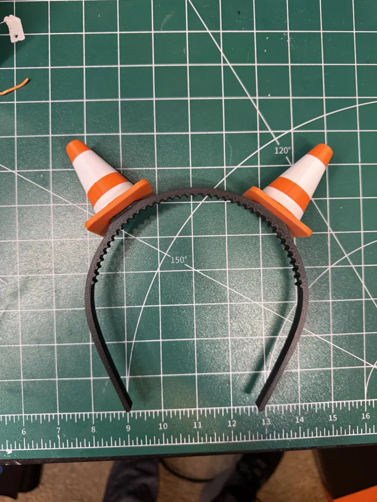 Devil horns V2 - Modular Costume headband, photo 4 of 4 - Devil horns V2 - Modular Costume headband Jewellery & Accessories