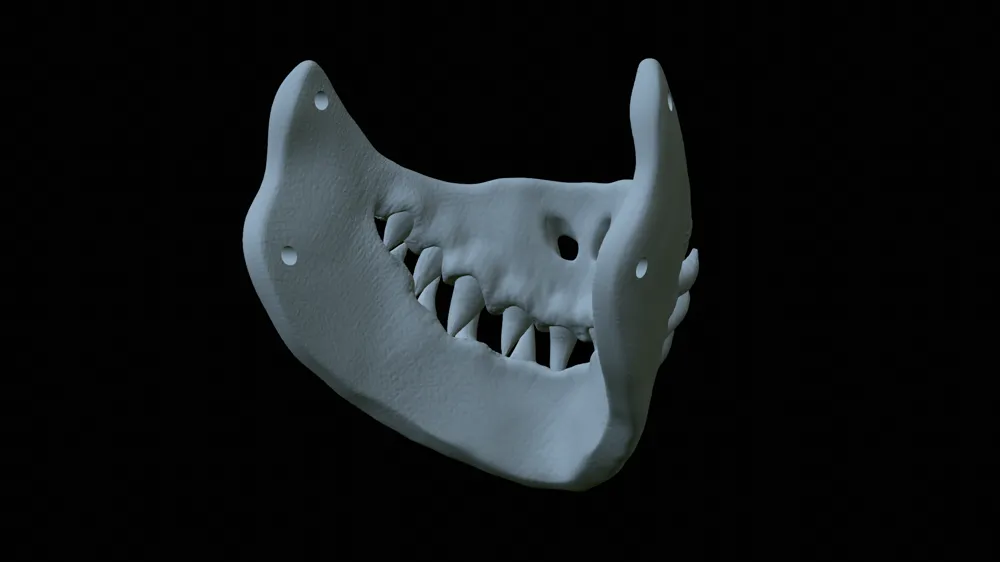 Devil Salamander mask, photo 3 of 4 - Devil Salamander mask Props & Cosplay