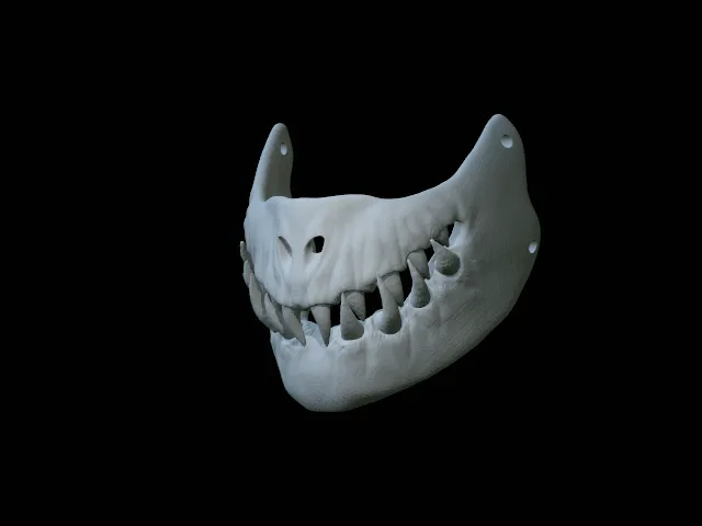 Devil Salamander mask - Demon & Creature Masks, in stock