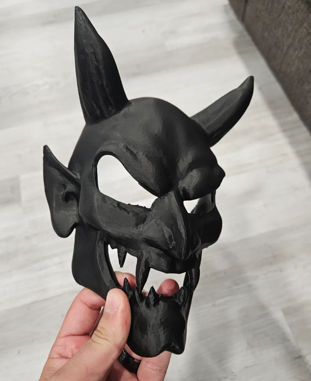 Devils Mask, photo 3 of 4 - Devils Mask Props & Cosplay