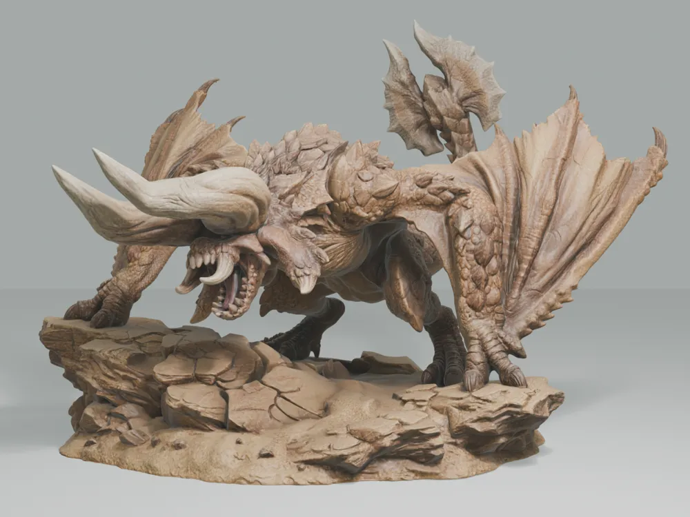 Monster Hunter Diorama #050, photo 3 of 4 - Monster Hunter Diorama #050 Miniatures