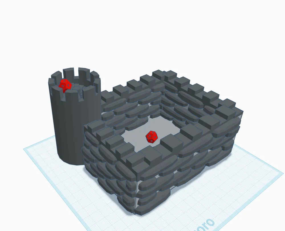 Dice Tower - Castle, photo 2 of 2 - Dice Tower - Castle Toys & Games