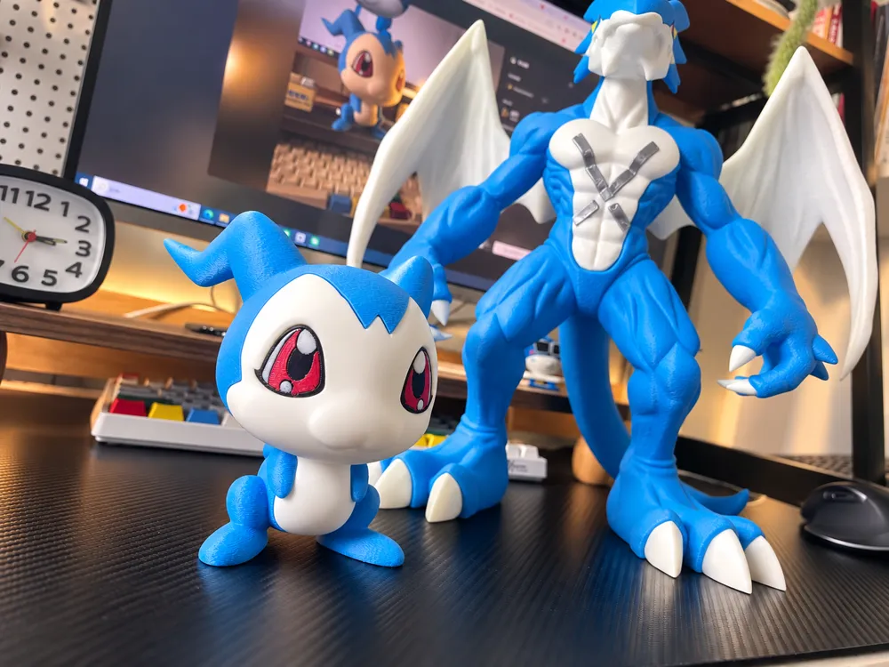 数码宝贝, 豆丁兽（分色组装）DemiMeramon Digimon, photo 3 of 4 - 数码宝贝, 豆丁兽（分色组装）DemiMeramon Digimon Figurines & Collectibles