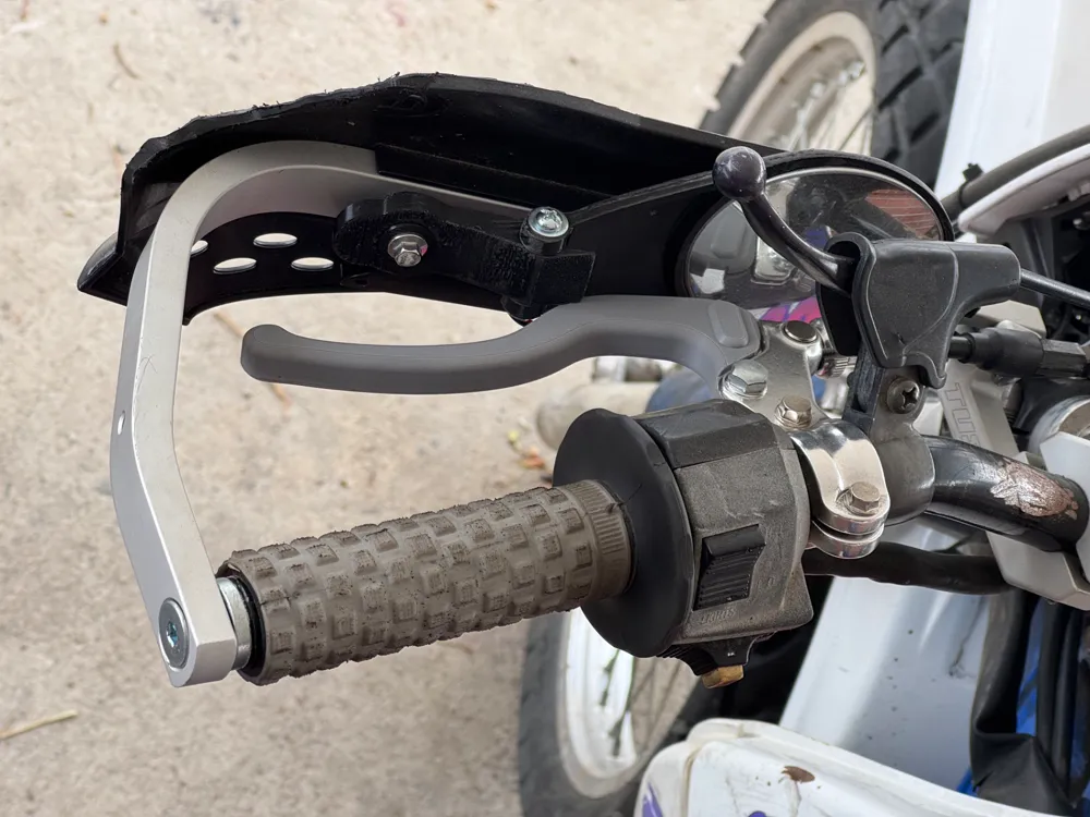 Dirt bike hand guard mirror, photo 2 of 4 - Dirt bike hand guard mirror Hobby & DIY