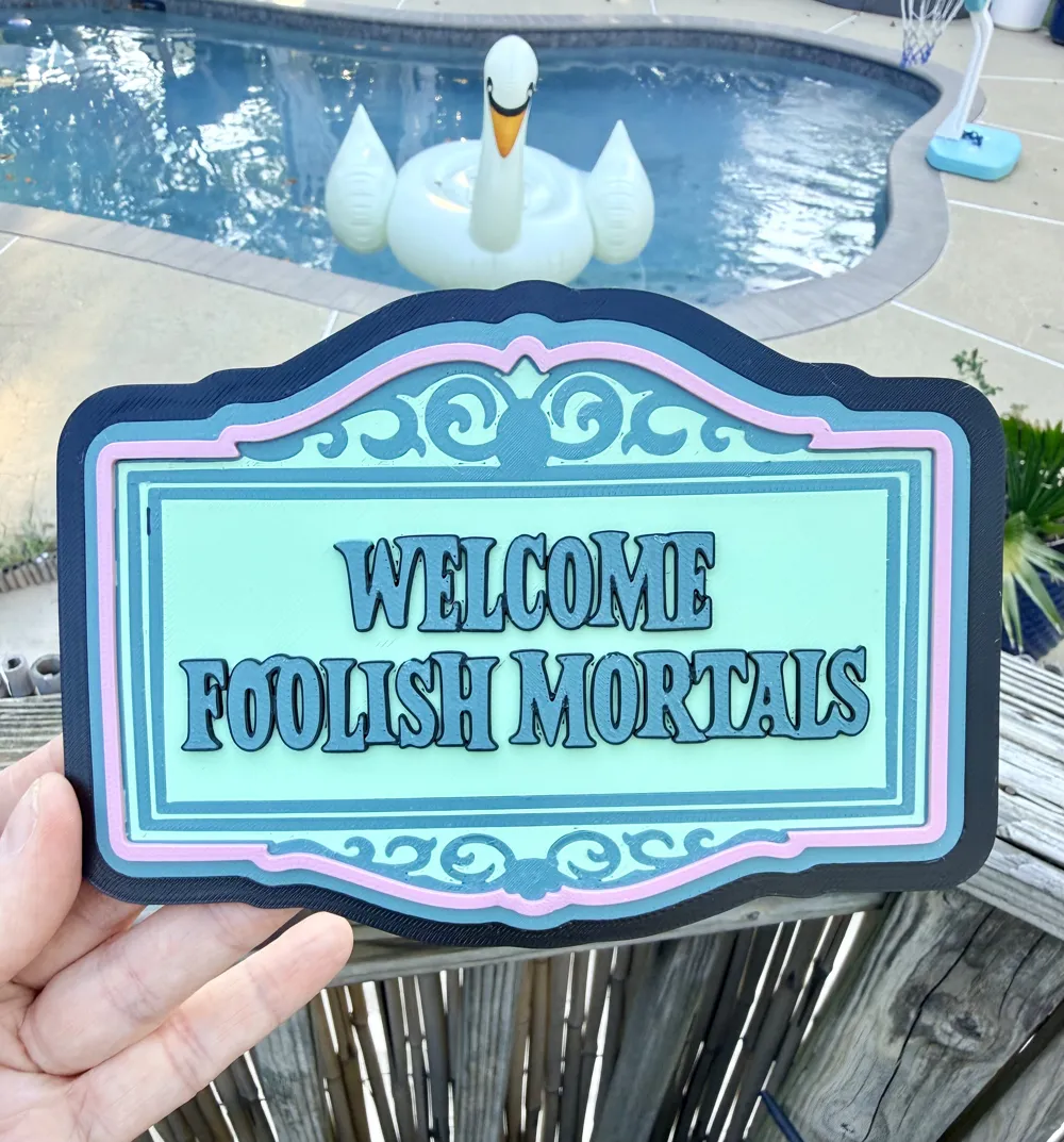 Disney Haunted Mansion - welcome foolish mortals, photo 3 of 4 - Disney Haunted Mansion - welcome foolish mortals Gifts & Occasions