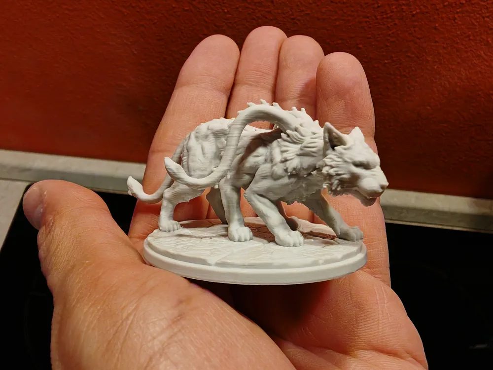 Feywild Stalker and Shadow Cat, photo 3 of 4 - Feywild Stalker and Shadow Cat Miniatures