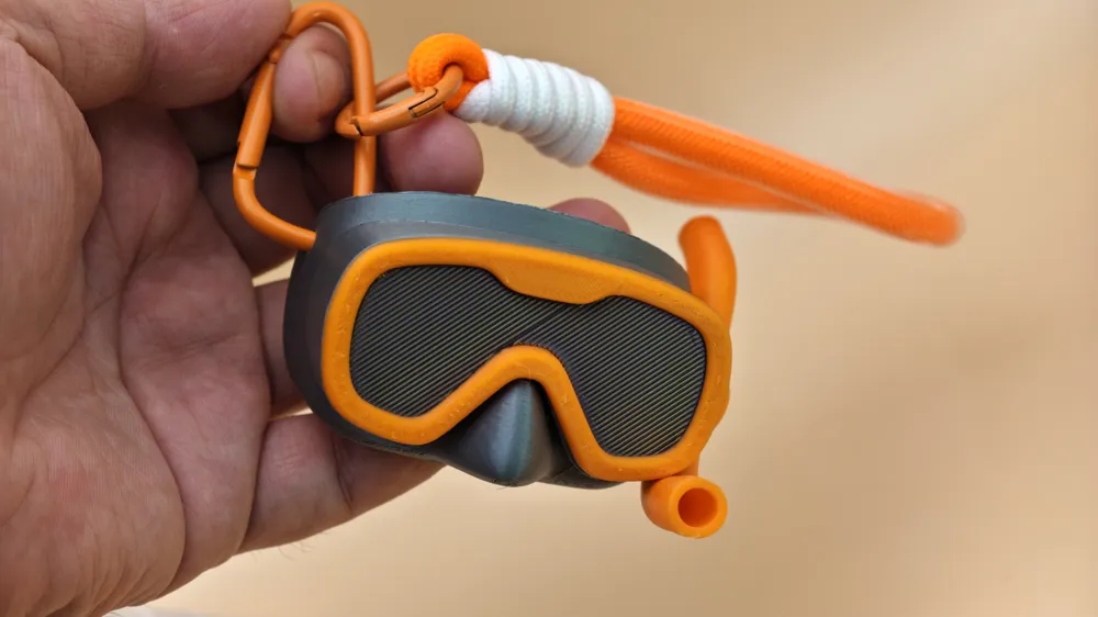 Diving Mask Charm, photo 4 of 4 - Diving Mask Charm Sports & Fitness