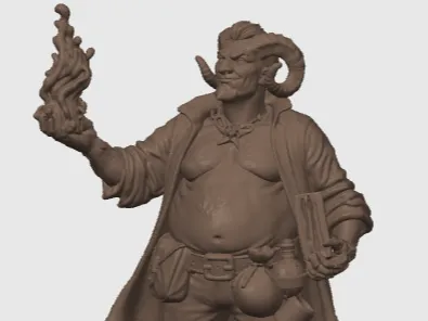 DnD cubby Tiefling Warlock - People, in stock in India