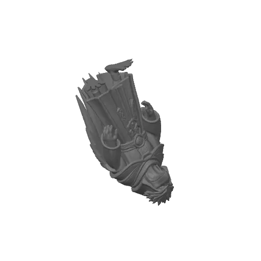 DnD Miniature Mage Bird Head, photo 4 of 4 - DnD Miniature Mage Bird Head Miniatures
