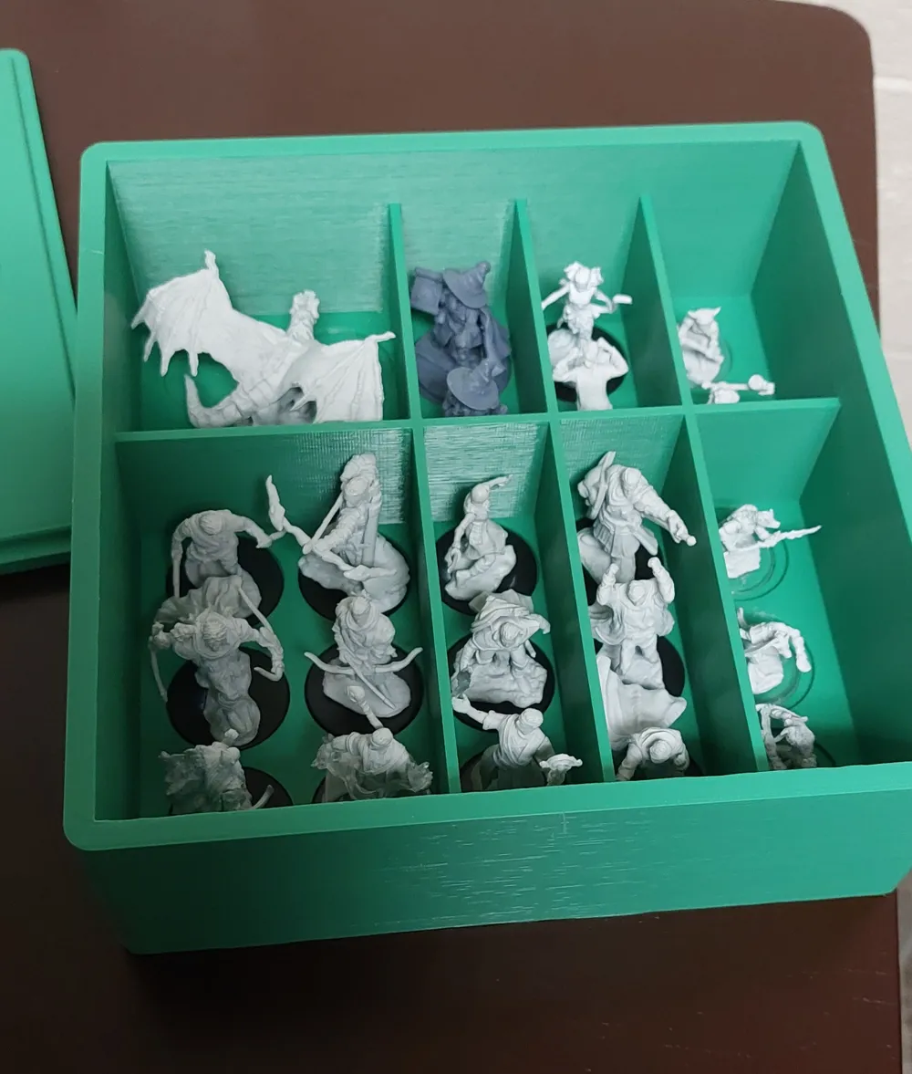 DnD Miniatures Box, photo 2 of 4 - DnD Miniatures Box Miniatures