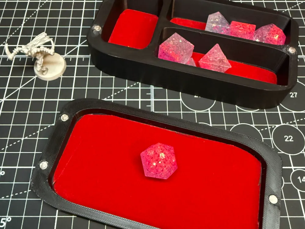 DnD Pocket Case and Dice Tray Lid