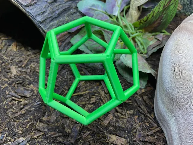 Dodecahedron Snake Enrichment Toy, photo 4 of 4 - Dodecahedron Snake Enrichment Toy Pets