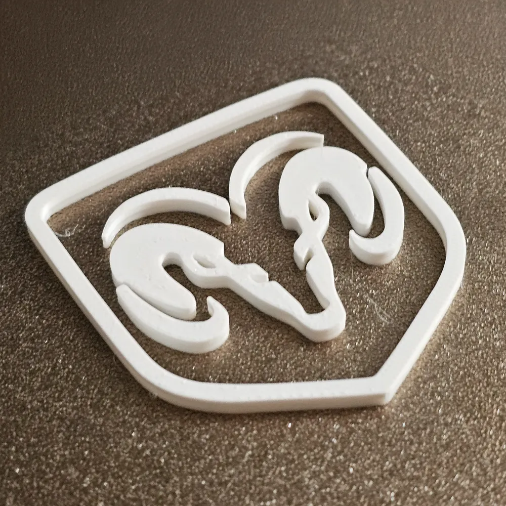 Dodge Ram Truck Logo, photo 3 of 4 - Car Badges & Emblems, silverado