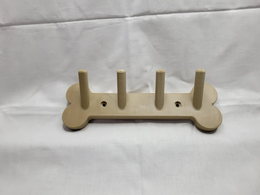 DOG BONE Leash, Collar, Keys Hanger, photo 2 of 4 - DOG BONE Leash, Collar, Keys Hanger Household