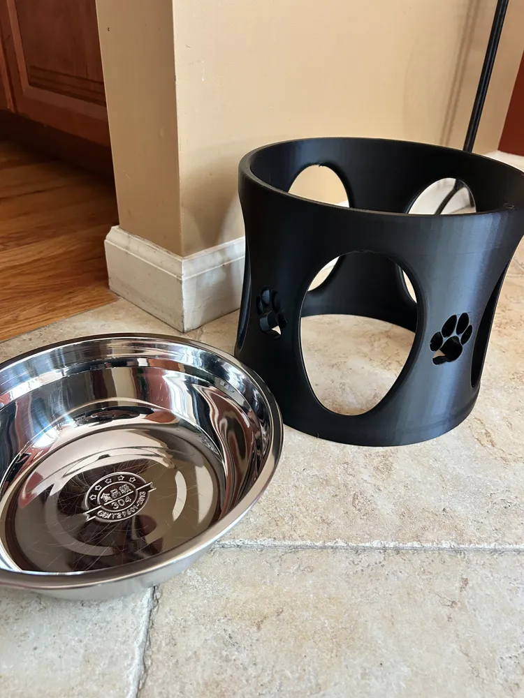 Dog Bowl Riser Stand, photo 3 of 4 - Dog Bowl Riser Stand Pets