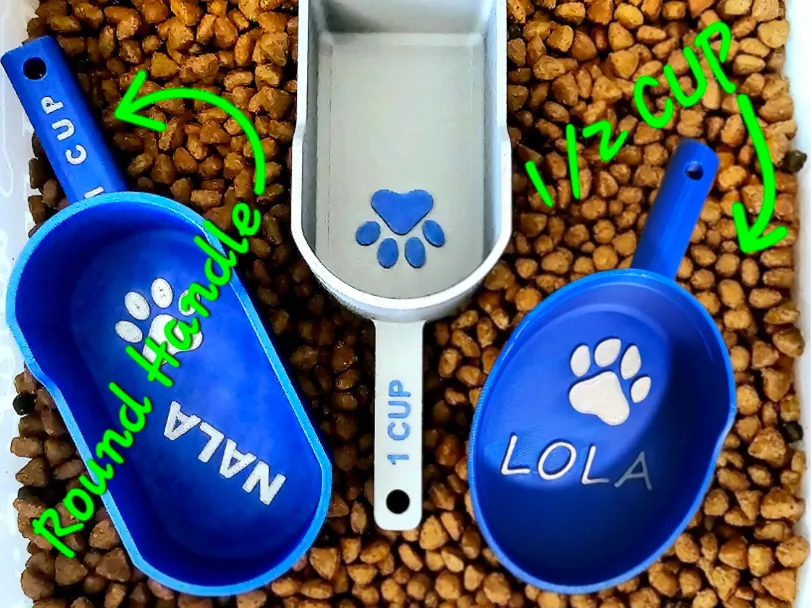 dog food 1 cup scoop 1/2 cup