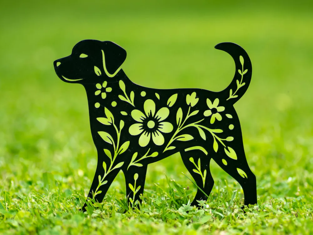 dog garden and house decoration