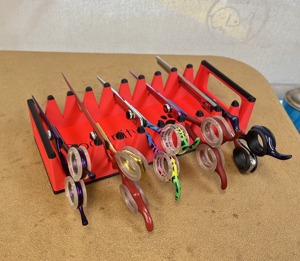 Dog Grooming Scissors/ Shears Holder, photo 4 of 4 - Dog Grooming Scissors/ Shears Holder Pets