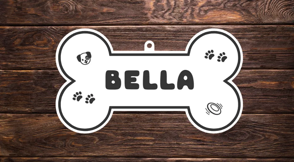Dog House Sign BELLA
