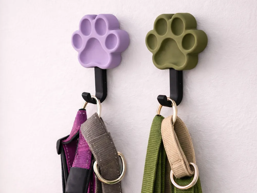 Dog Paw Hook - Wallmount
