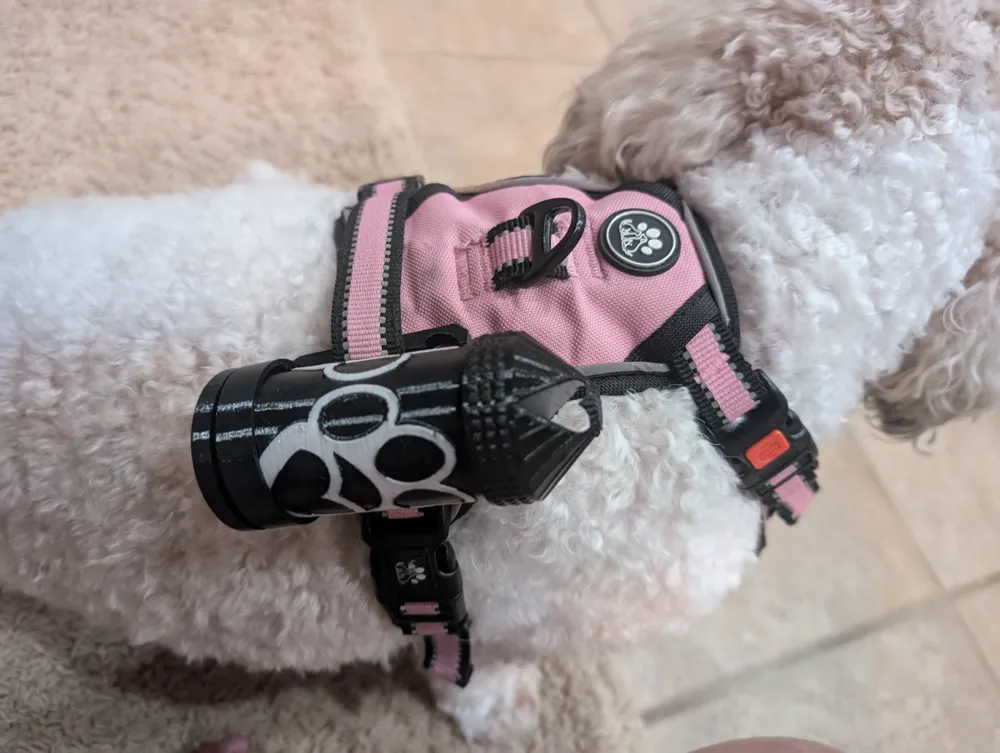Dog Poop Bag Dispenser, photo 2 of 4 - Leash & Poop-bag Holders, Pets