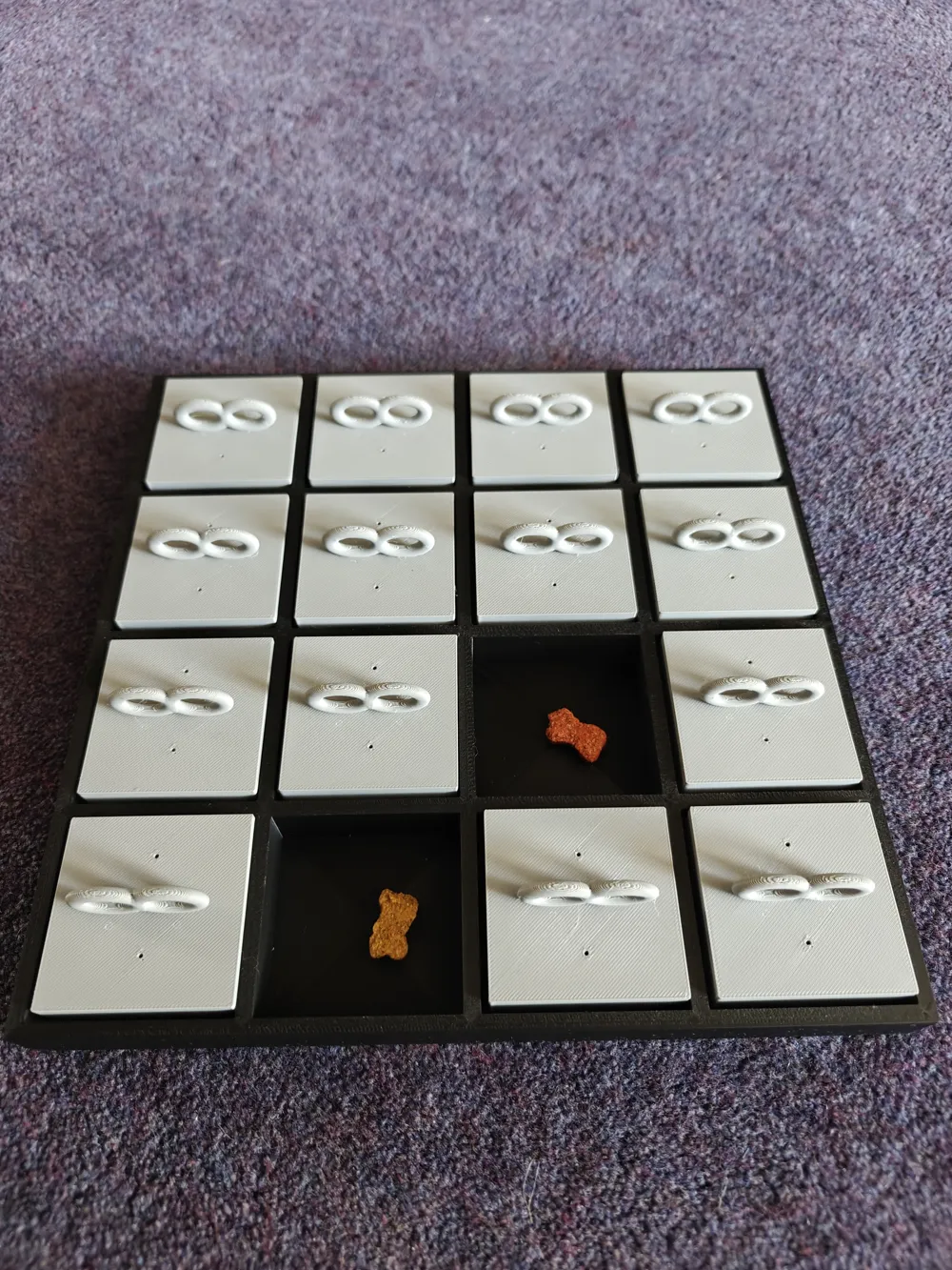 Dog sniffing puzzle, photo 4 of 4 - Dog sniffing puzzle Pets