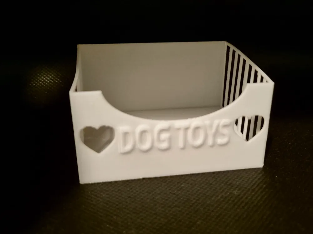 Dog Toy Basket, photo 3 of 4 - Dog Toy Basket Pets