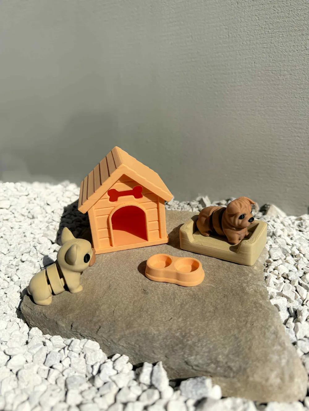 Doggo Starter Set, Dog House, Food Bowl & Pet Bed, photo 3 of 4 - Doggo Starter Set, Dog House, Food Bowl & Pet Bed Pets