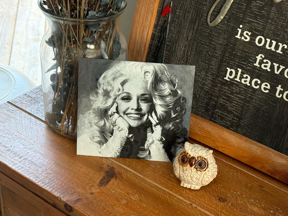 Dolly Parton HueForge, photo 3 of 4 - Dolly Parton HueForge Generative Art