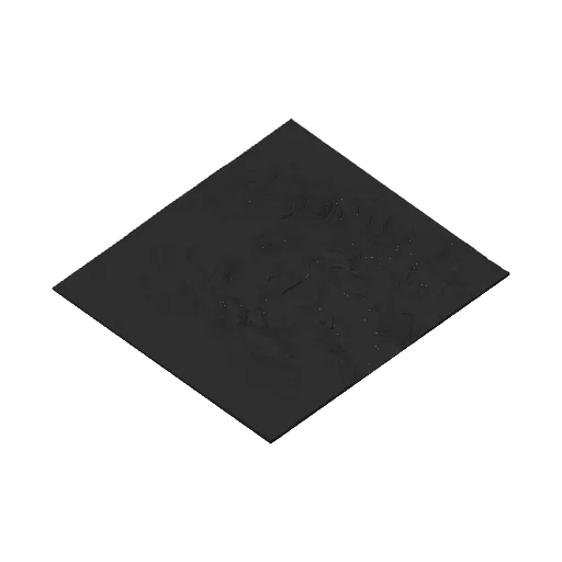 Dolly Parton HueForge, photo 4 of 4 - Dolly Parton HueForge Generative Art
