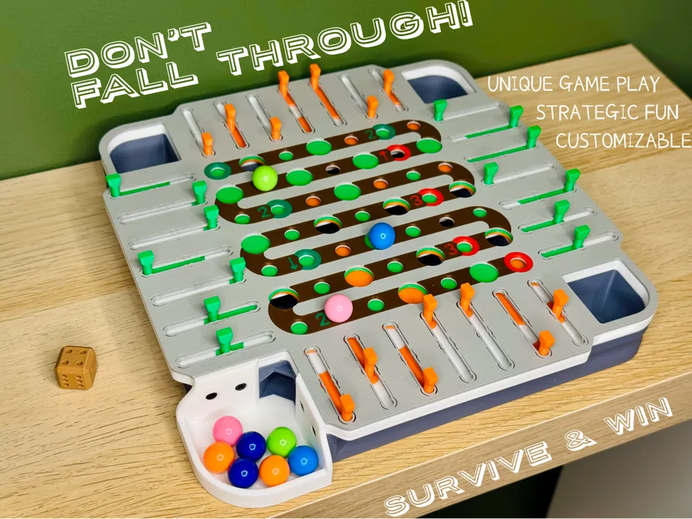 Don't Fall Through! - Strategic Board Game