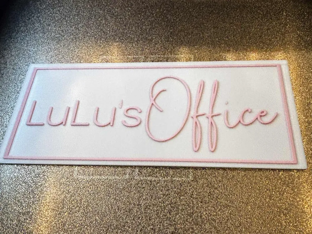 door sign /name plate
