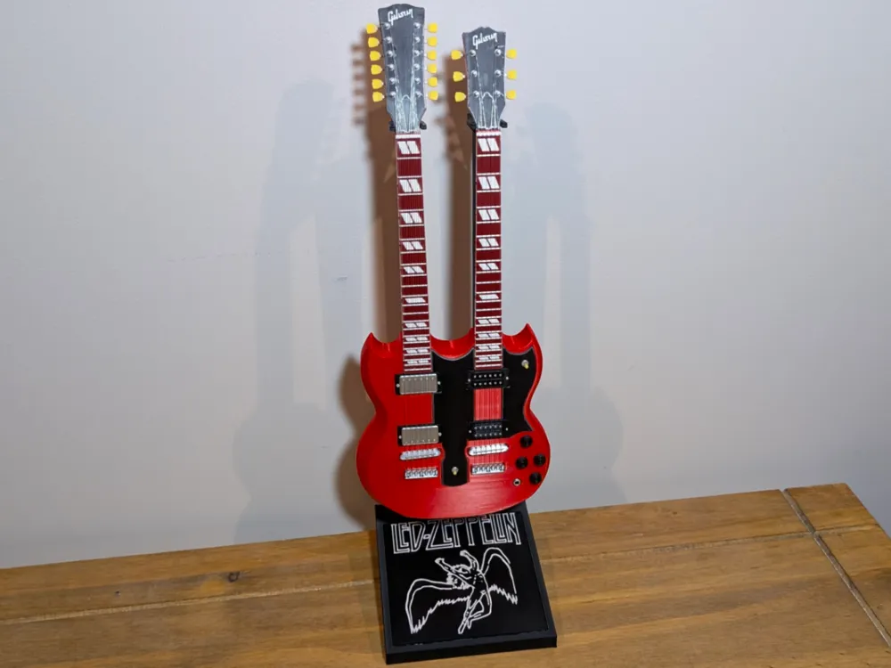 Double Neck Guitar Stand (Led Zeppelin)